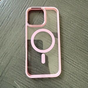 Pink iPhone 16 pro max case